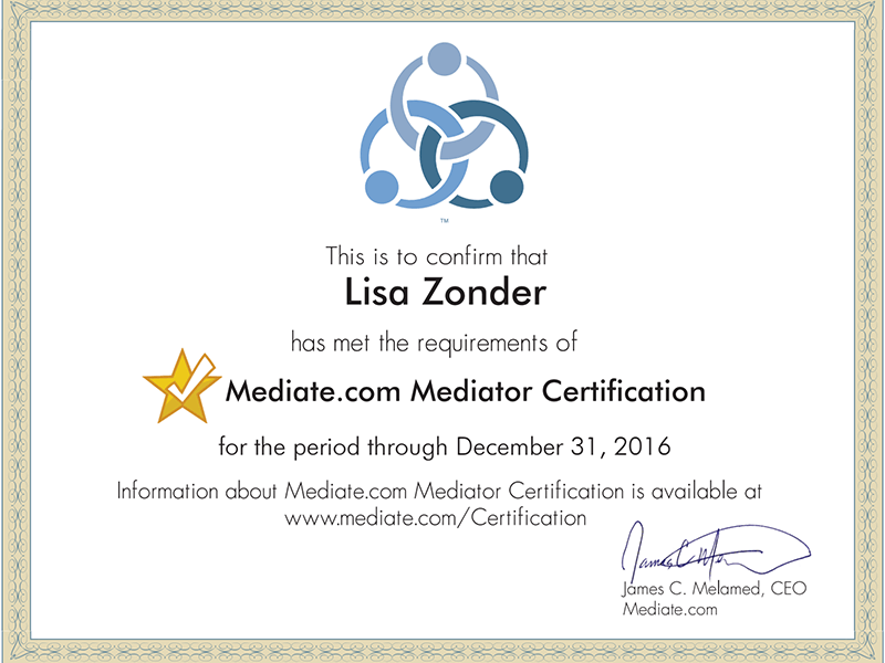Certified Mediator Los Angeles